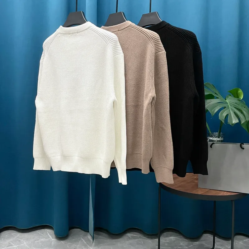 Suéter de hombre suéter sweater hombre de manga larga suéteres suéteres de tejido de tejido de punto de punto