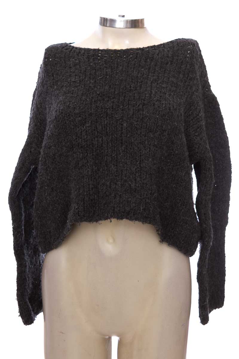SWEATER COLOR GRIS  ZARAKNIT