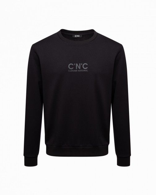 Sweatshirt Costume National Contemporary NMS37016FE Negro