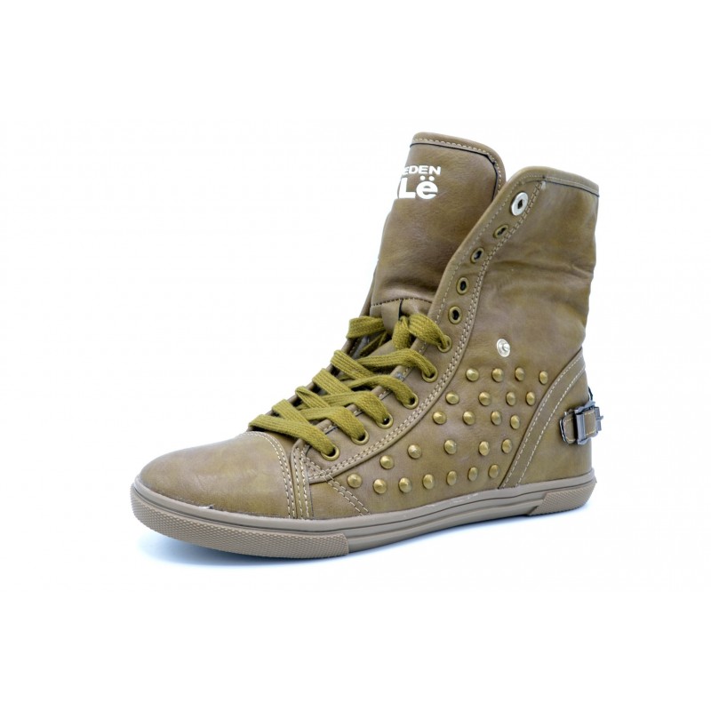 SWEDEN KLE SATANIC MARRON  BOTA CASUAL