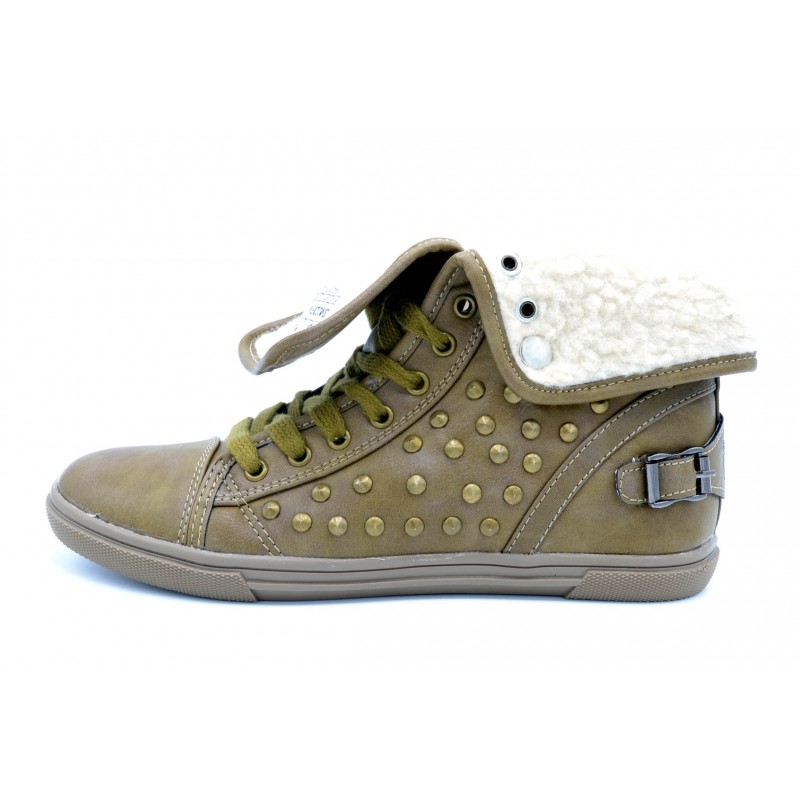 SWEDEN KLE SATANIC MARRON  BOTA CASUAL