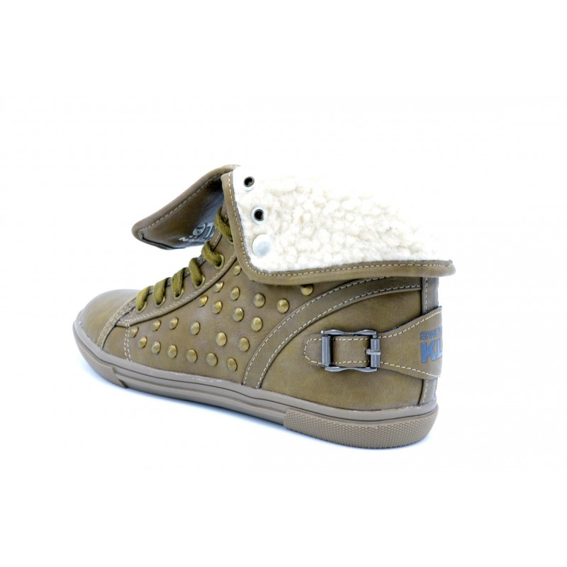 SWEDEN KLE SATANIC MARRON  BOTA CASUAL