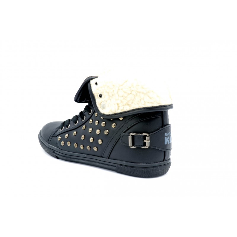 SWEDEN KLE SATANIC NEGRO  BOTA CASUAL