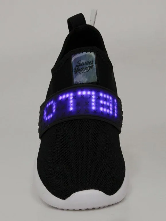 Sweet Years Zapatillas con escrituras led