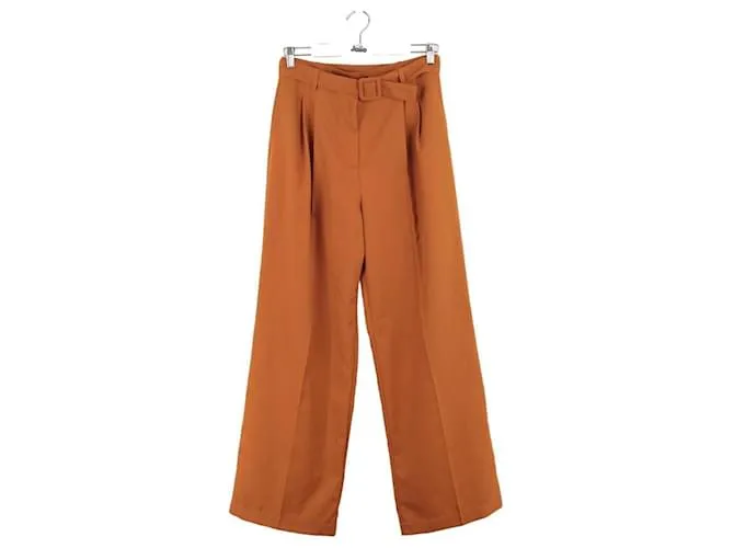 Tara Jarmon Pantalón ancho naranja 