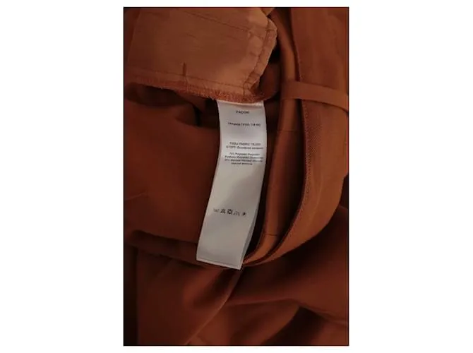 Tara Jarmon Pantalón ancho naranja 