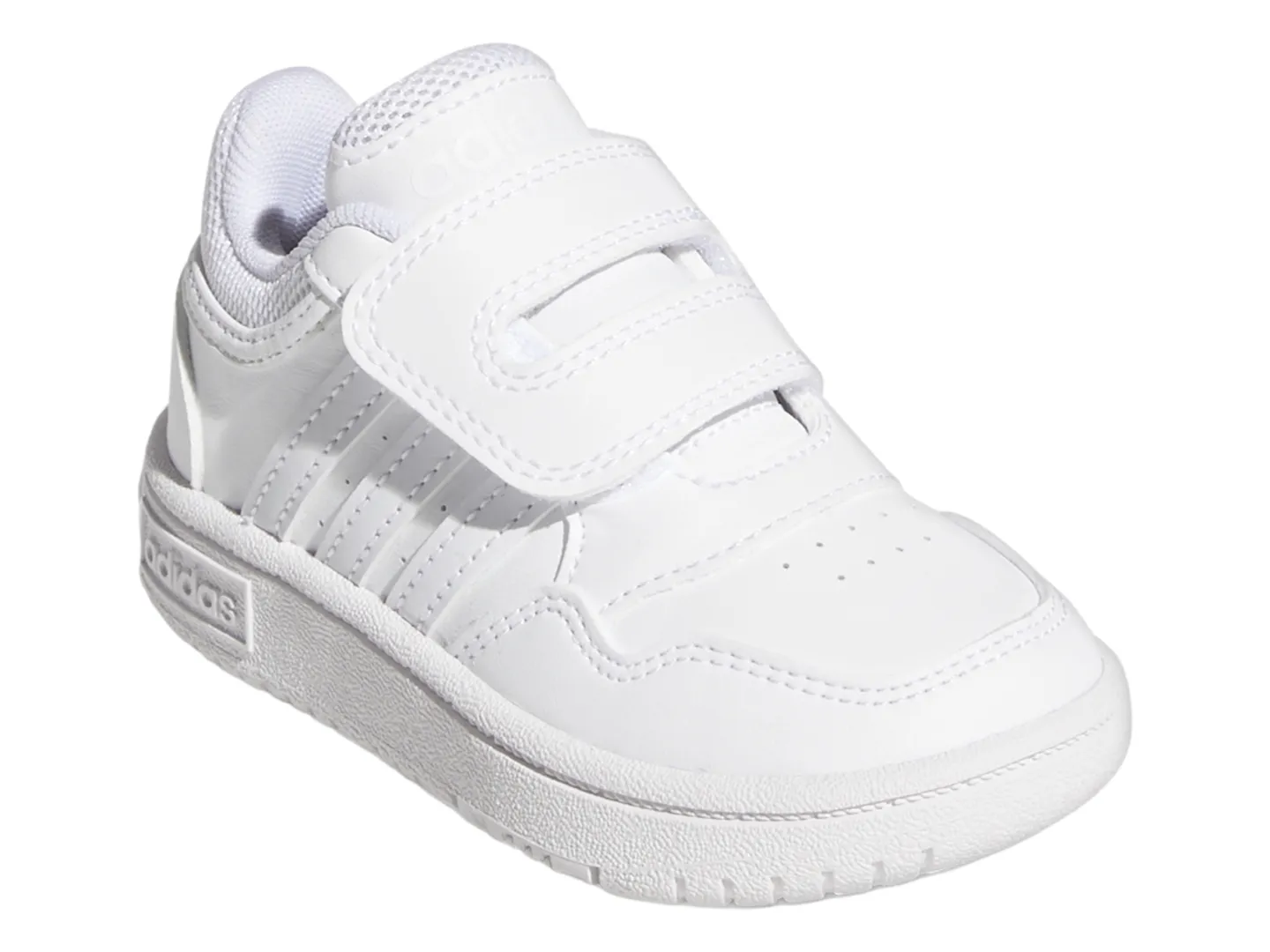 Tenis Adidas Hoops 3.0 Blanco Para Niño