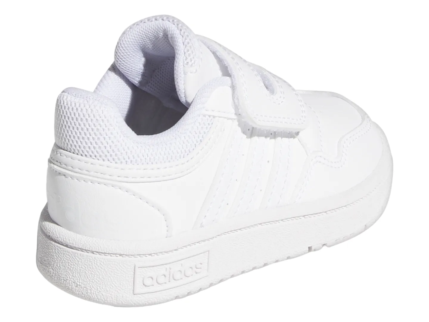 Tenis Adidas Hoops 3.0 Blanco Para Niño