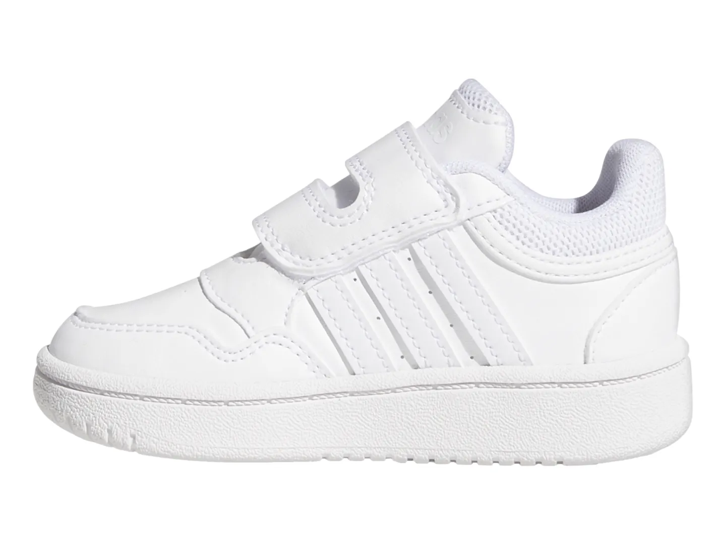 Tenis Adidas Hoops 3.0 Blanco Para Niño