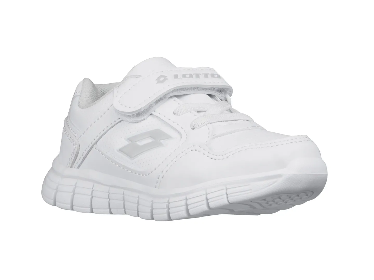 Tenis Lotto Koda  Blanco Para Niño