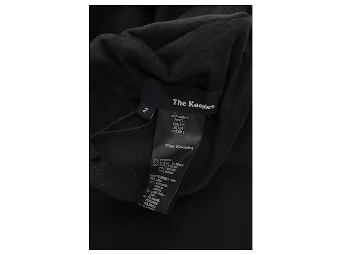 The Kooples Abrigo negro 