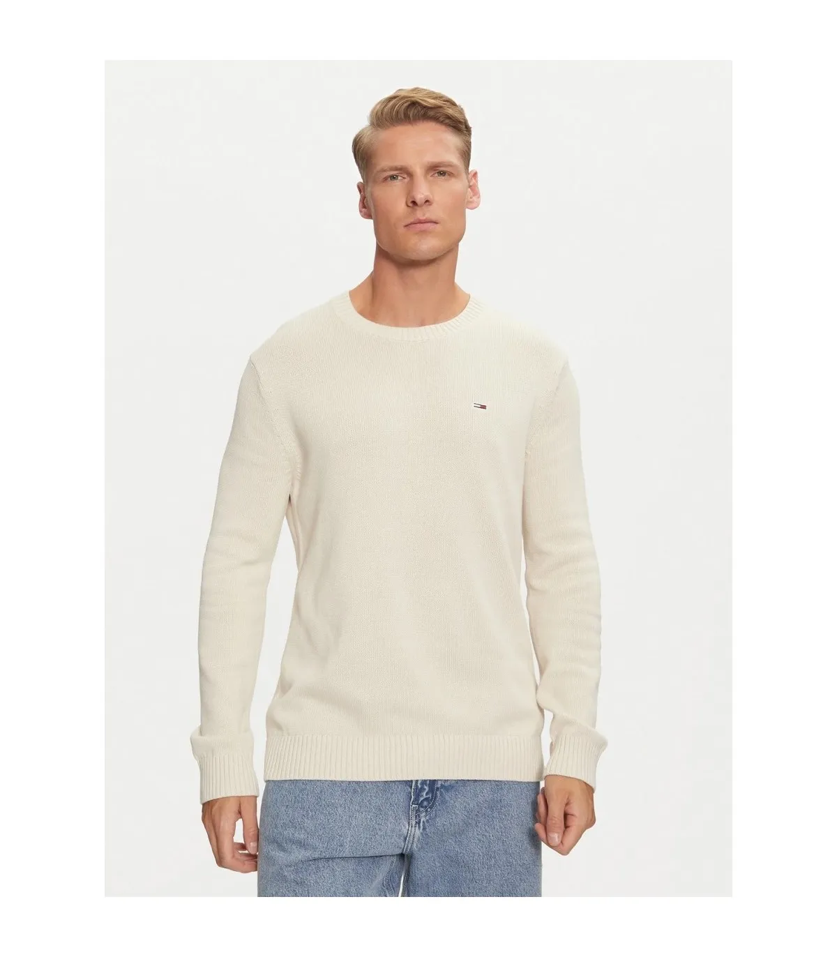 Tommy Jeans Jersey Hombre blanco