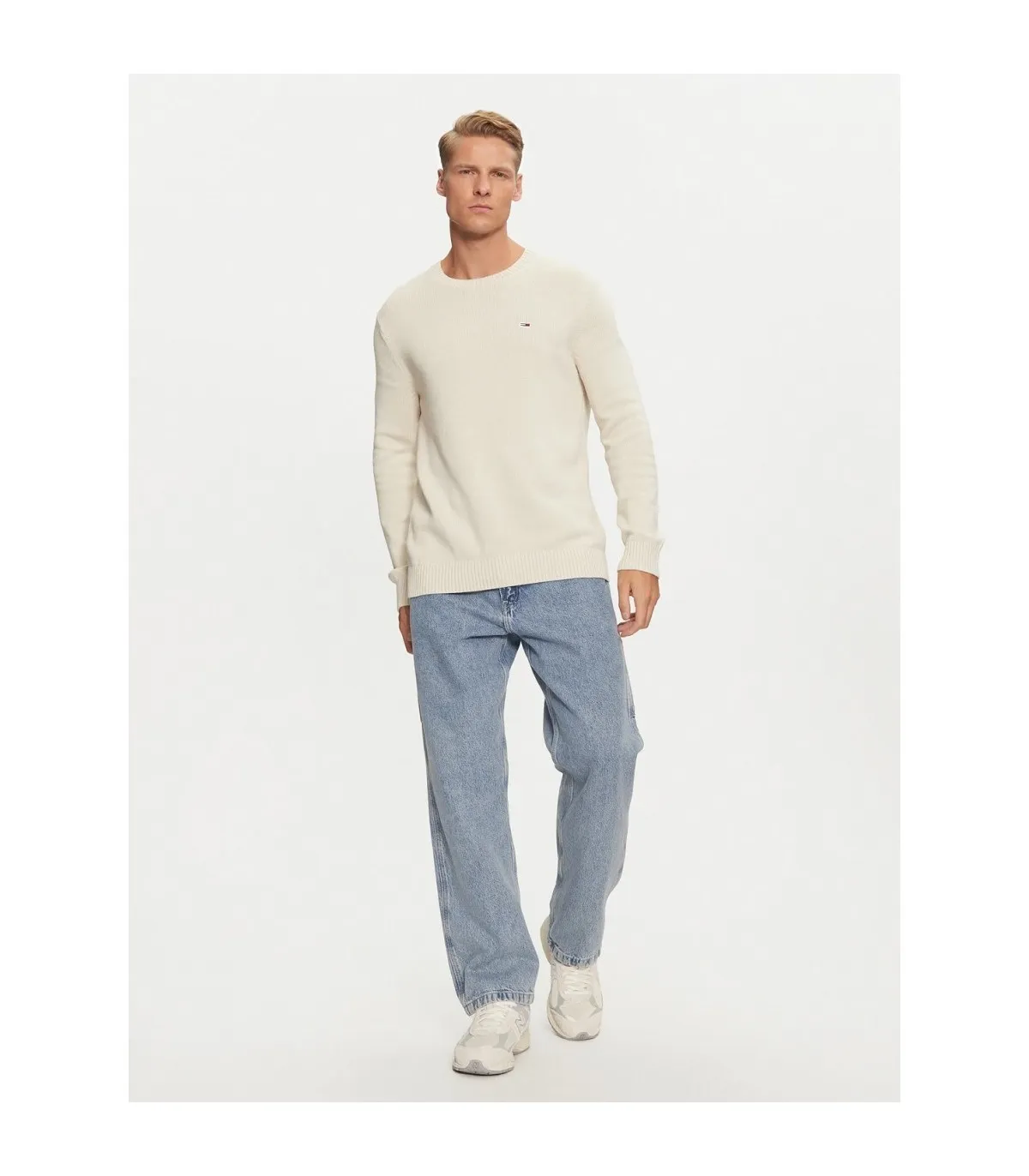 Tommy Jeans Jersey Hombre blanco