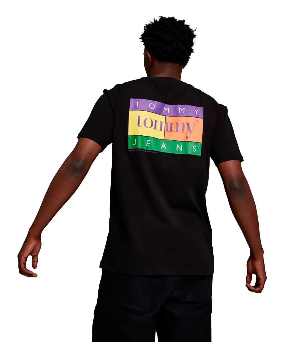 Tommy Jeans Reg Summer Flag Camiseta Hombre