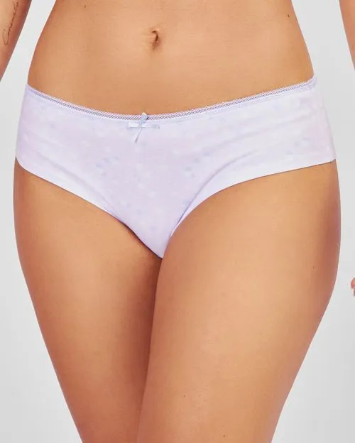 Trusas Pack x 3 Mujer Xiomara Celeste Claro