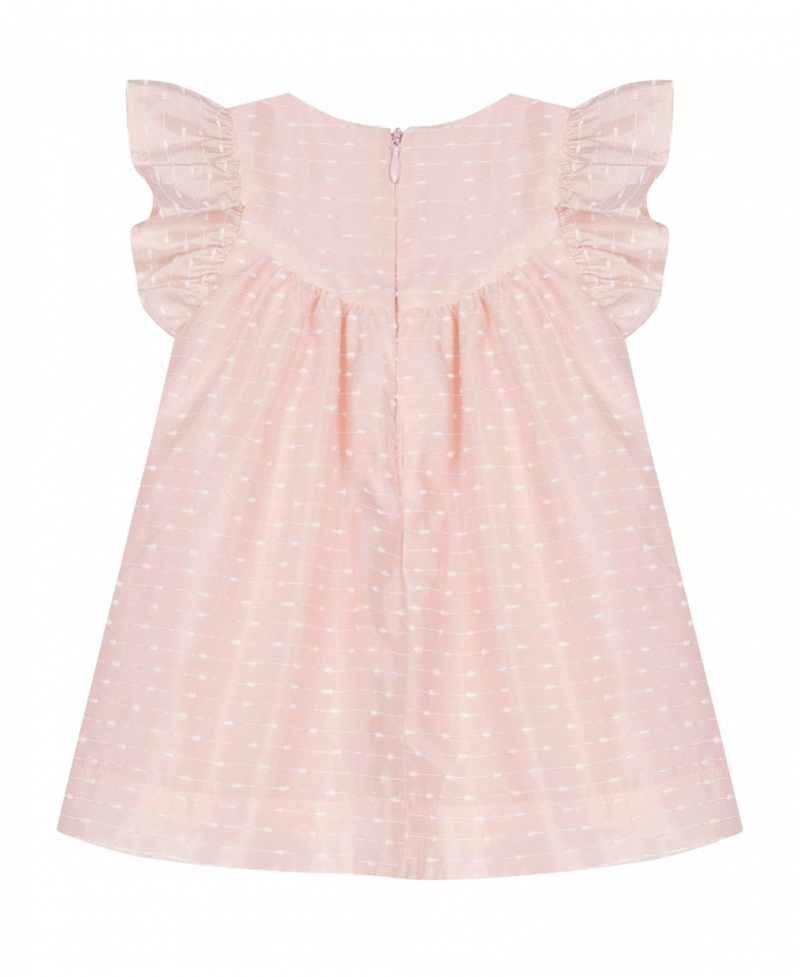 Vestido Bebé Niña TARTINE ET CHOCOLAT Nude Punto Suizo