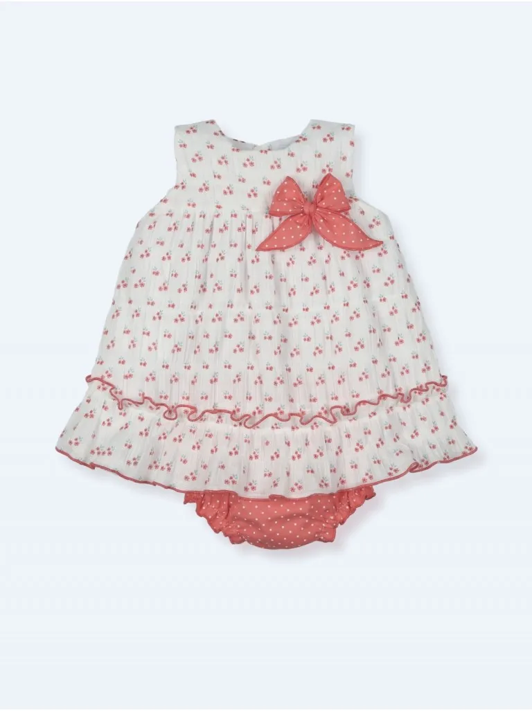 Vestido con ranita Mac Ilusión para niña muy fresquito