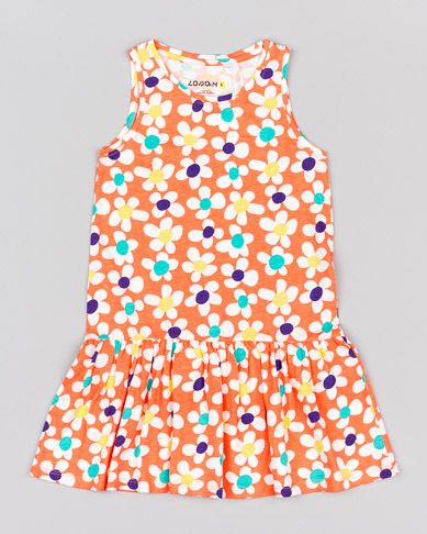 Vestido Flores Algodón Niña Losan