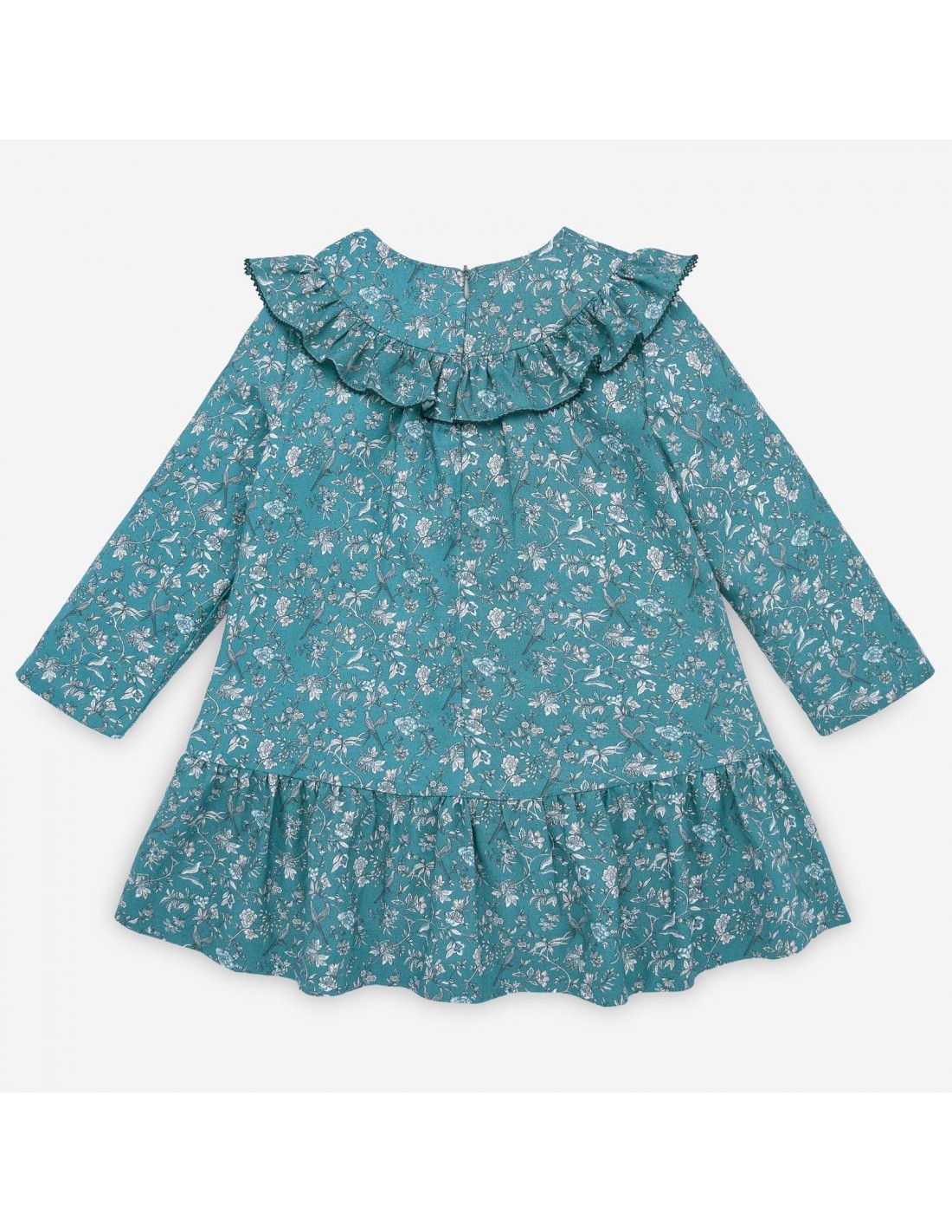 VESTIDO INFANTIL ESTAMPADO SENDERO 35131 PAZ RODRIGUEZ