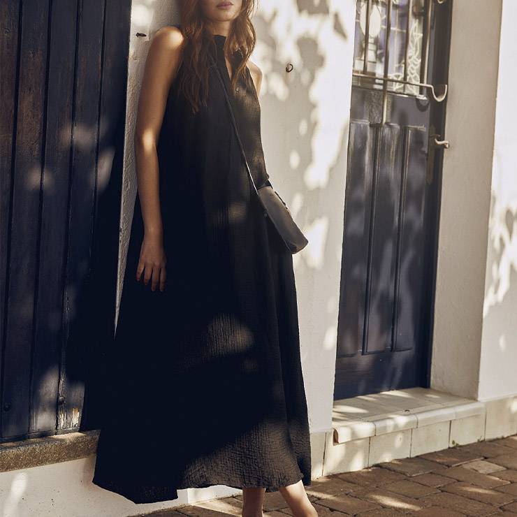 Vestido Yerse 40709 Negro