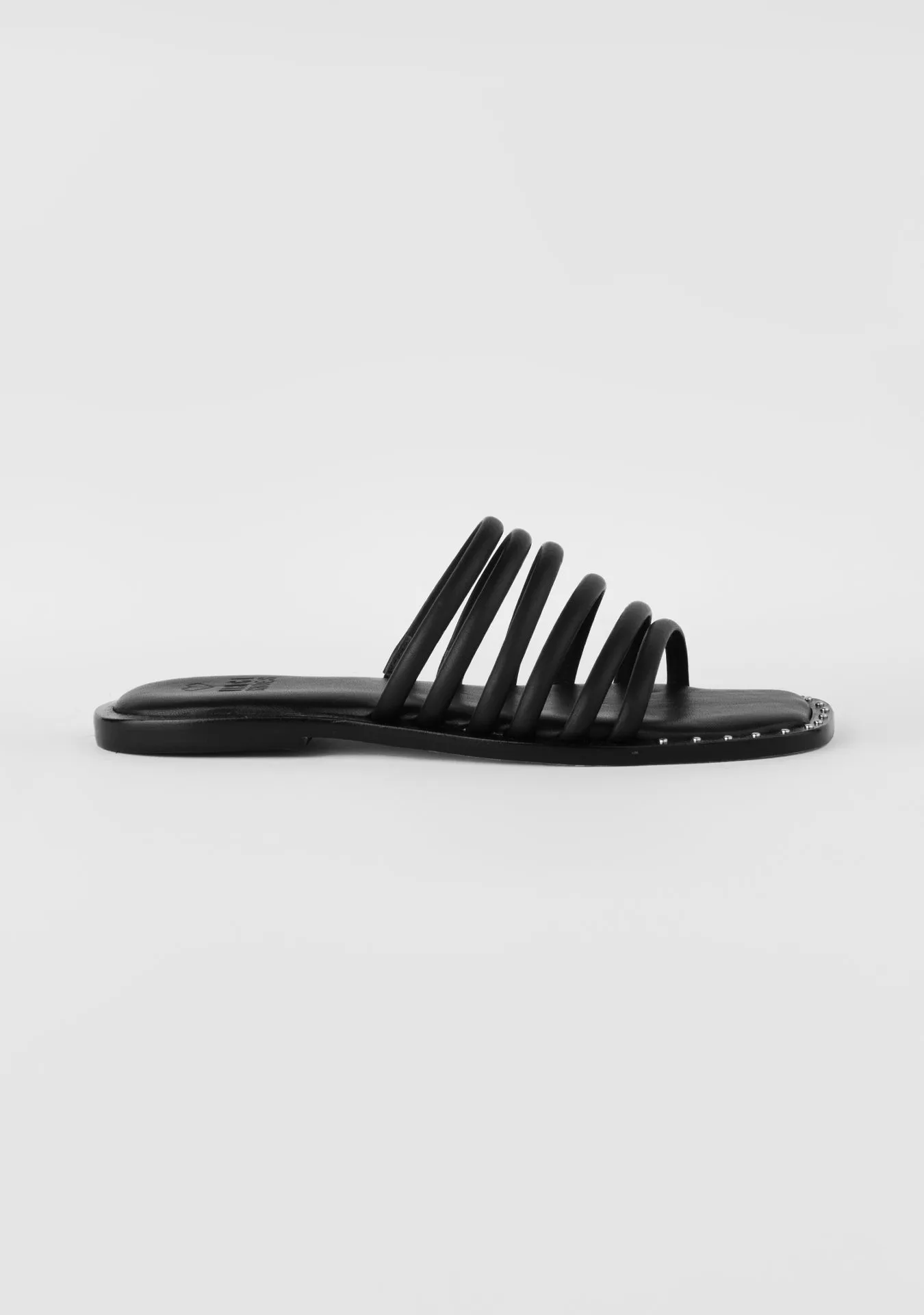 Vinci Shoes Analu Black Sandals