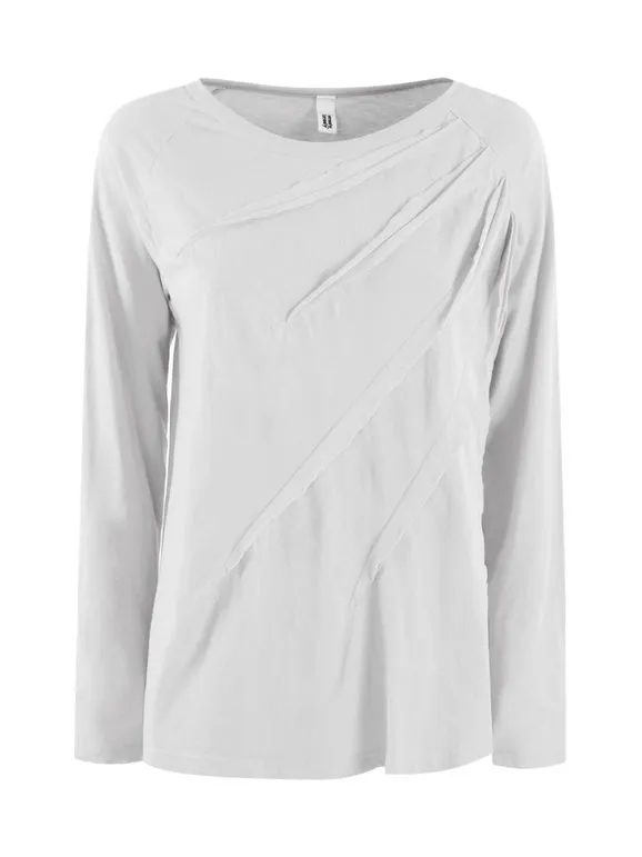 Wendy Trendy Camiseta oversize de algodón para mujer