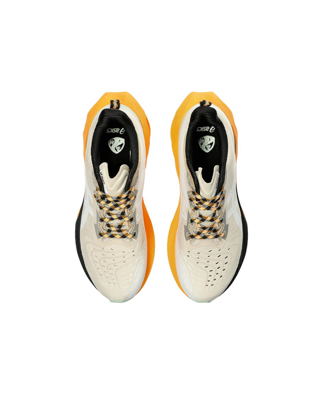 Zapatillas ASICS Novablast 4 Tr Hombre Beige Naranja