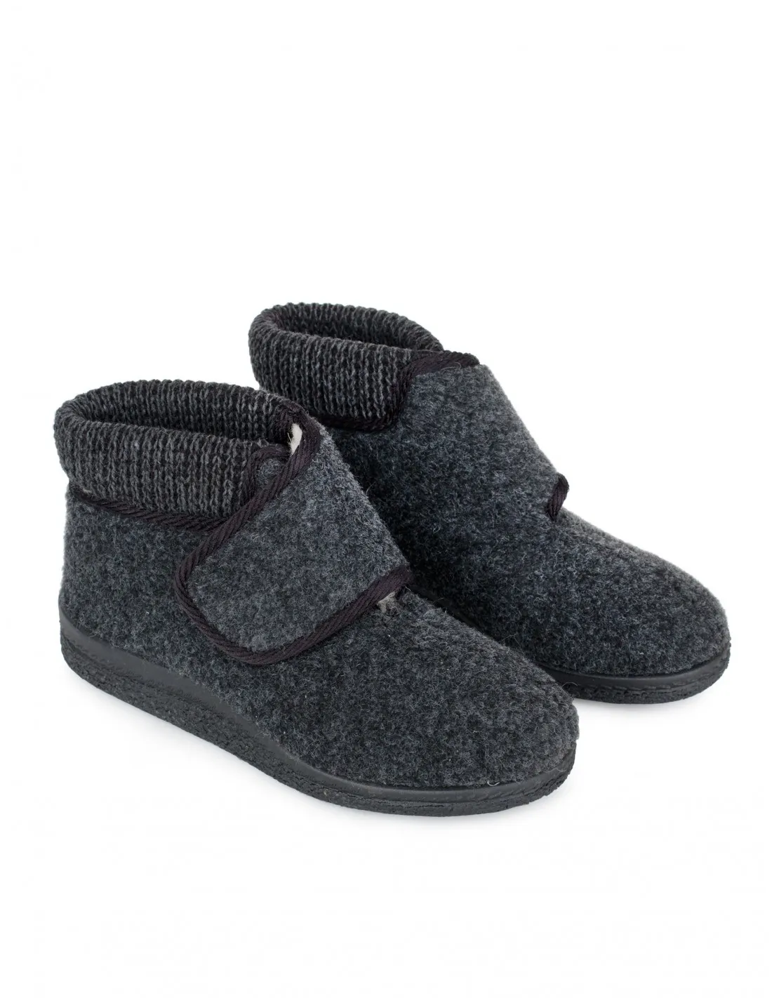 Zapatillas Casa Bota Lana Velcro