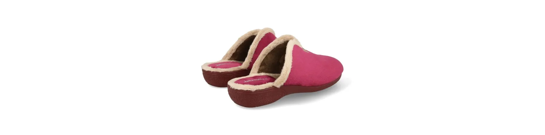 ZAPATILLAS CASA MUJER INVIERNO MOD. SUAVE BURDEOS