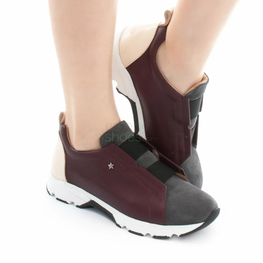 Zapatillas CUBANAS Run410 Dark Purple Grey