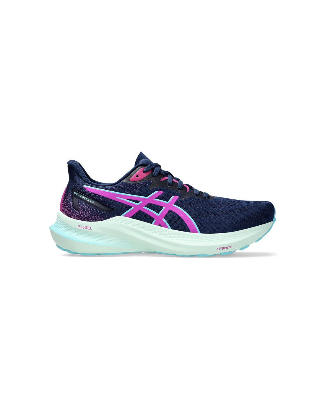ZAPATILLAS DE RUNNING ASICS GT2000 12 MUJER AZUL