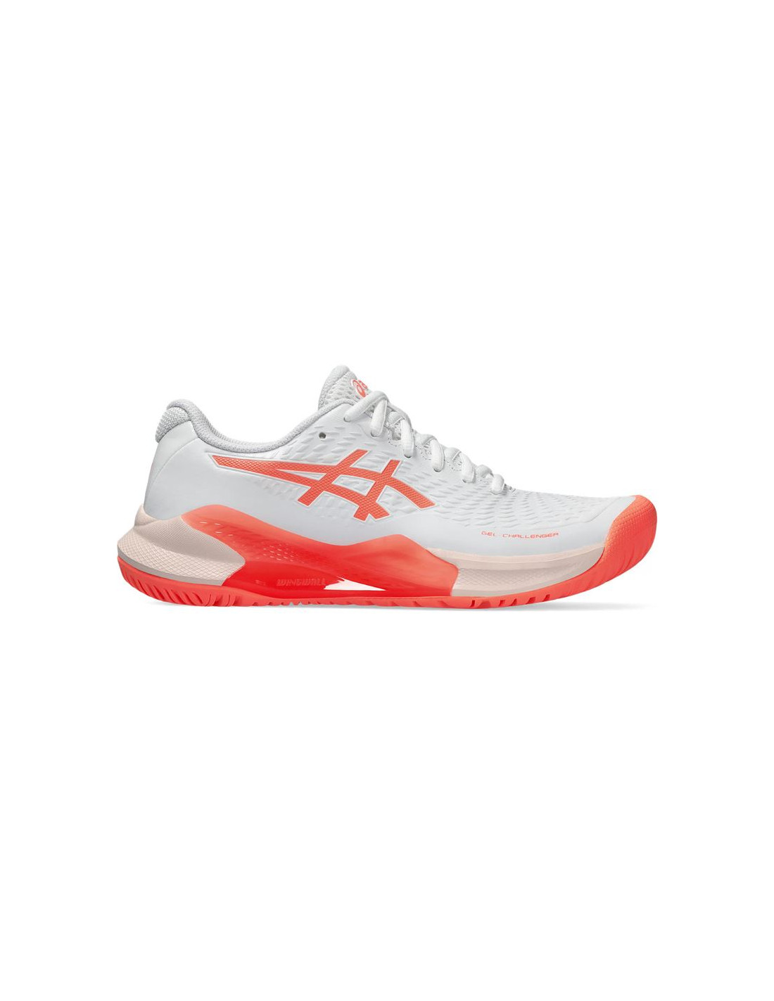 ZAPATILLAS DE TENIS ASICS GELCHALLENGER 14 MUJER BLANCO/CORAL