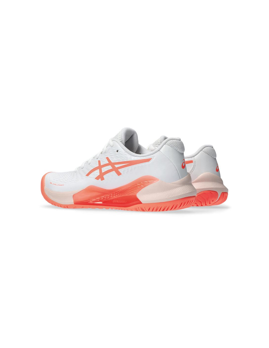 ZAPATILLAS DE TENIS ASICS GELCHALLENGER 14 MUJER BLANCO/CORAL