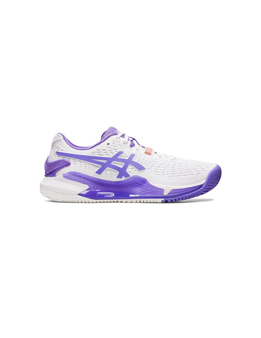 ZAPATILLAS DE TENIS ASICS GELRESOLUTION 9 CLAY LILA MUJER