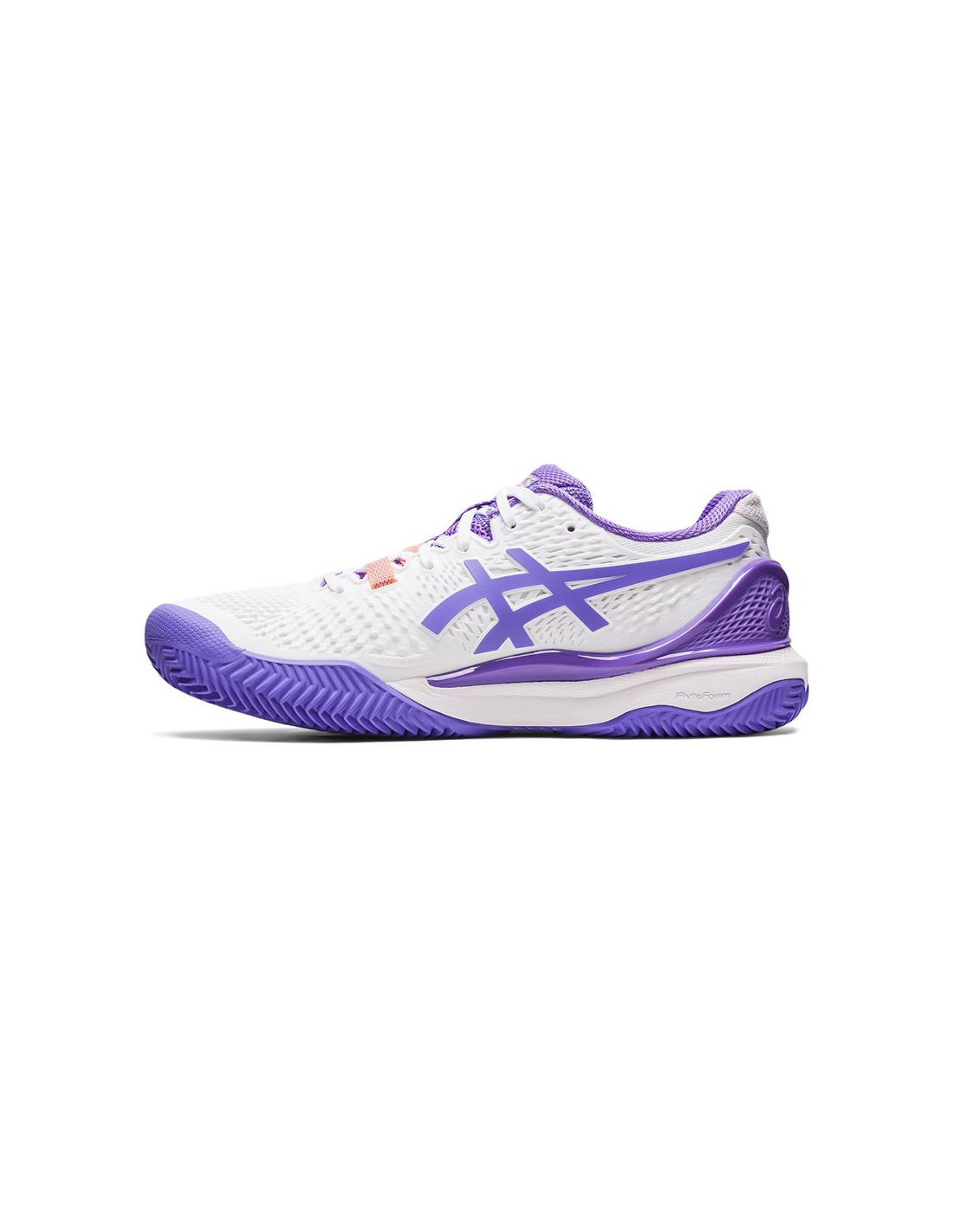ZAPATILLAS DE TENIS ASICS GELRESOLUTION 9 CLAY LILA MUJER