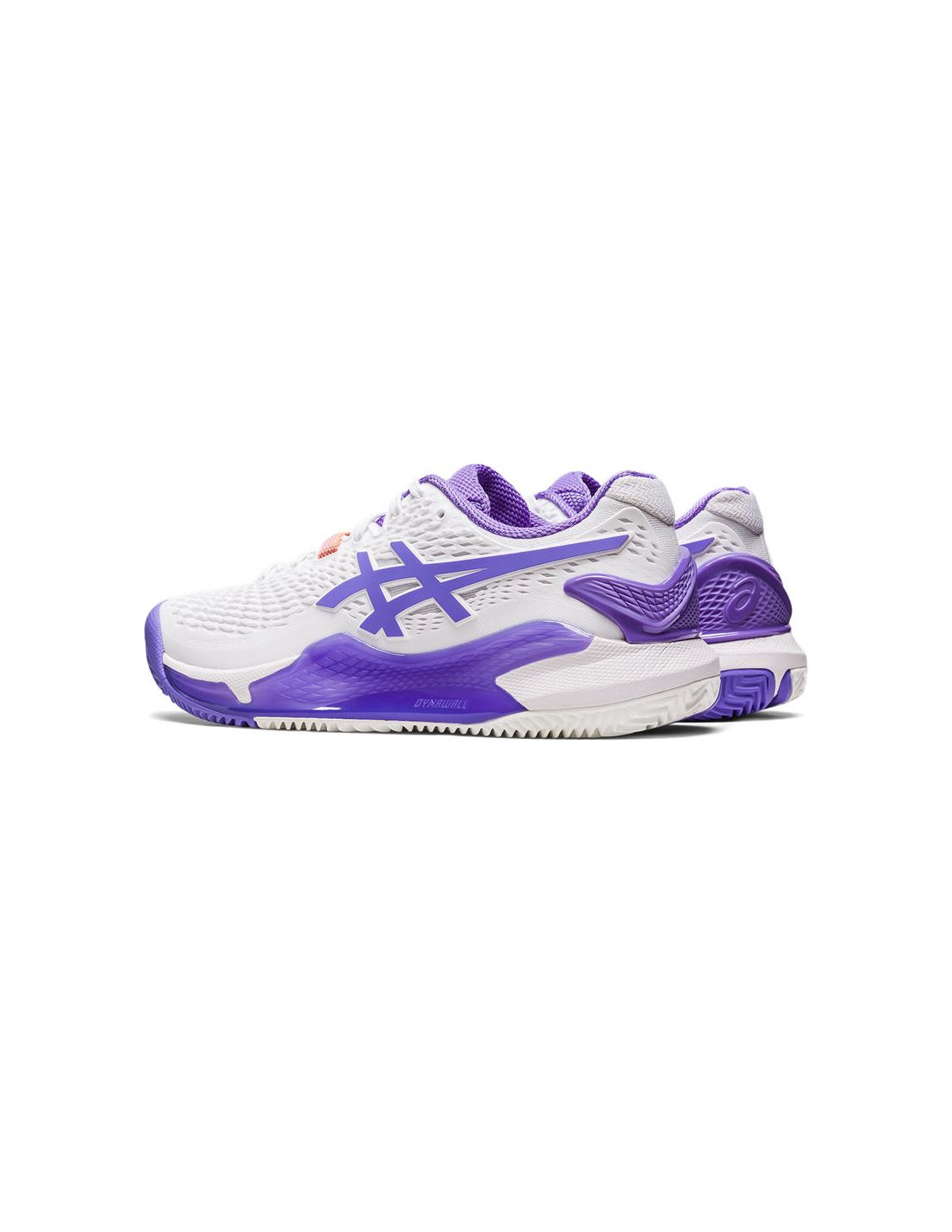ZAPATILLAS DE TENIS ASICS GELRESOLUTION 9 CLAY LILA MUJER