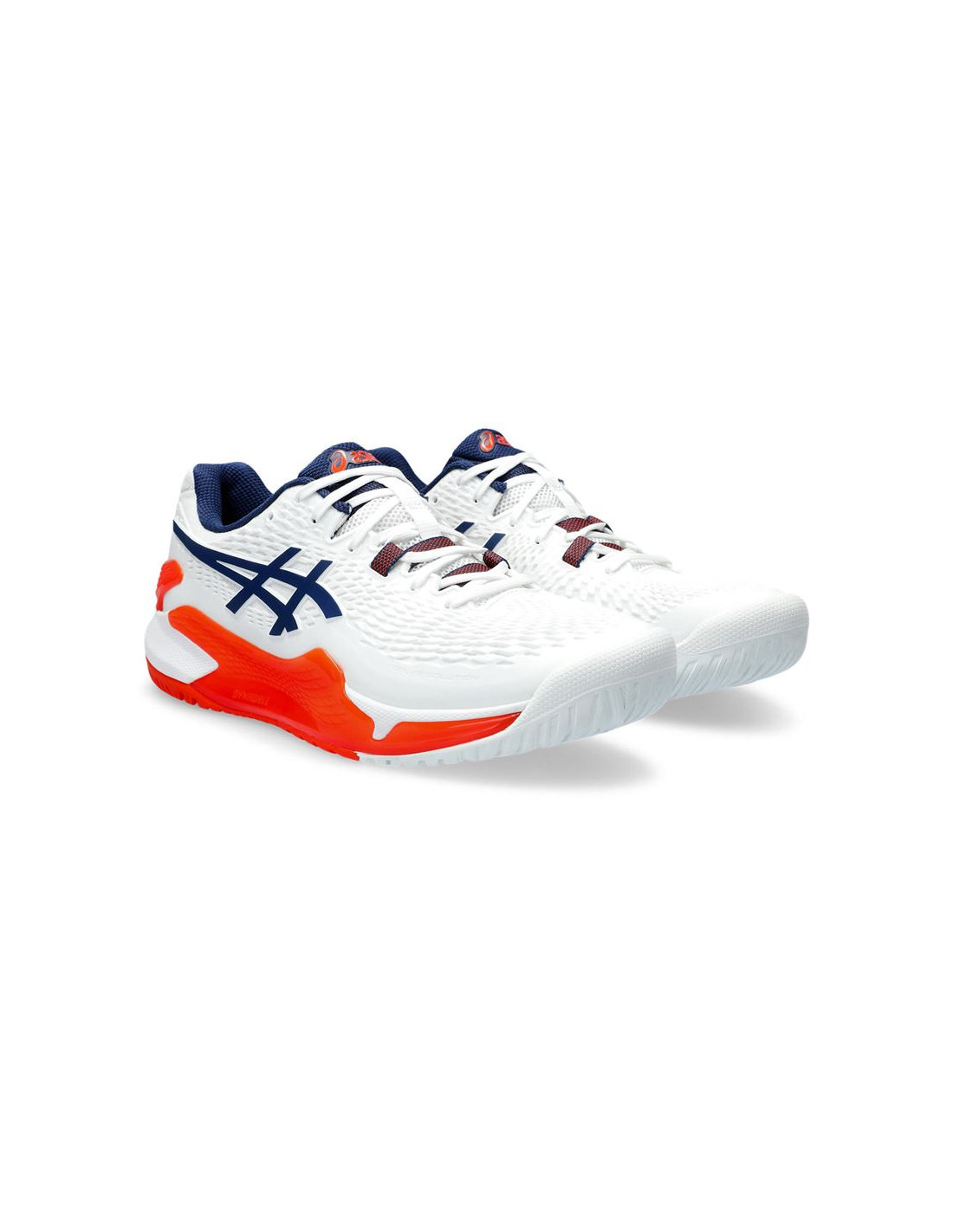 ZAPATILLAS DE TENIS ASICS GELRESOLUTION 9 HOMBRE BLANCO/AZUL
