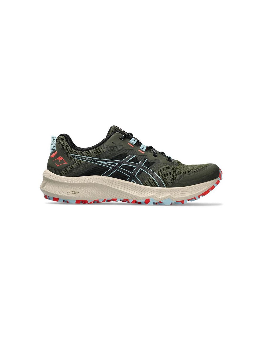 Zapatillas de Trail ASICS Trabuco Terra 2 Hombre Verde