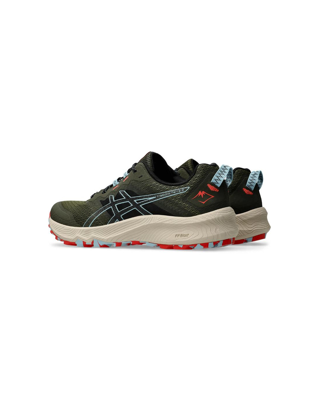 Zapatillas de Trail ASICS Trabuco Terra 2 Hombre Verde