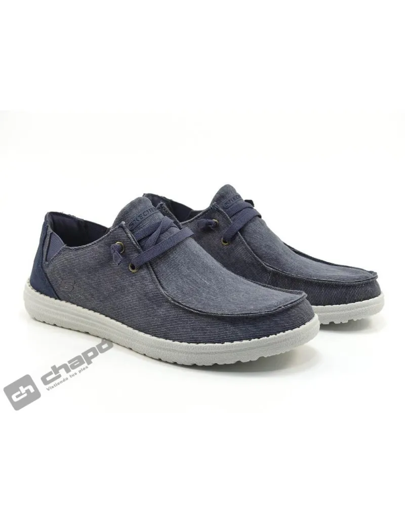 Zapatillas Deportiva Marino Skechers 66387 **