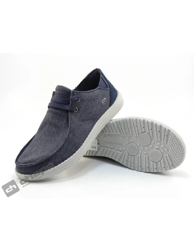 Zapatillas Deportiva Marino Skechers 66387 **