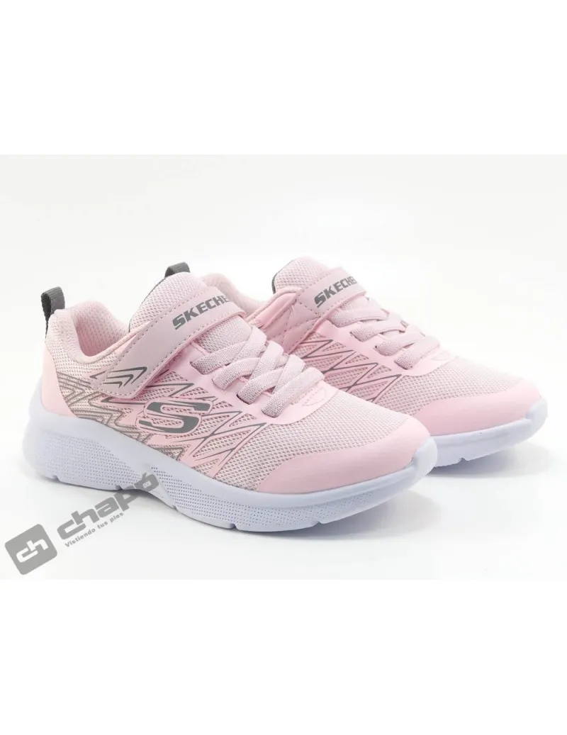 Zapatillas Deportiva Rosa Skechers 302468l