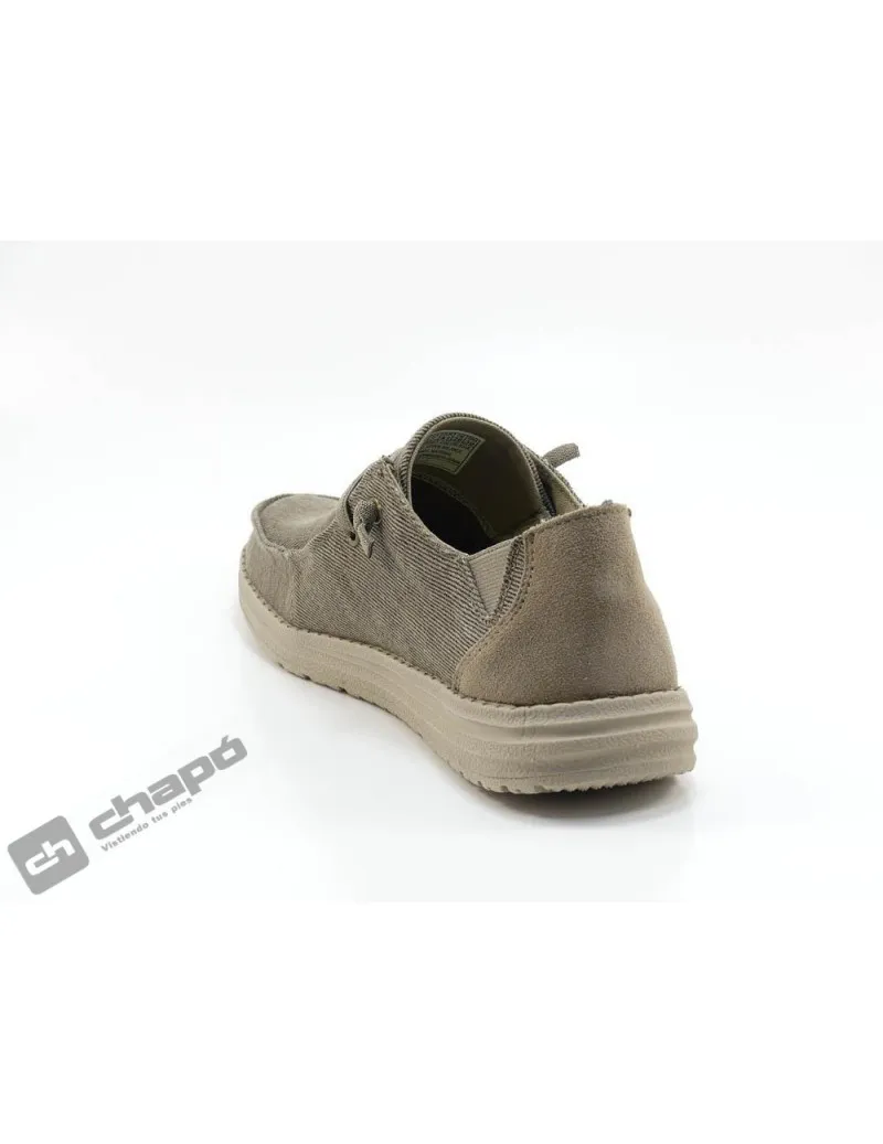 Zapatillas Deportiva Taupe Skechers 66387 **