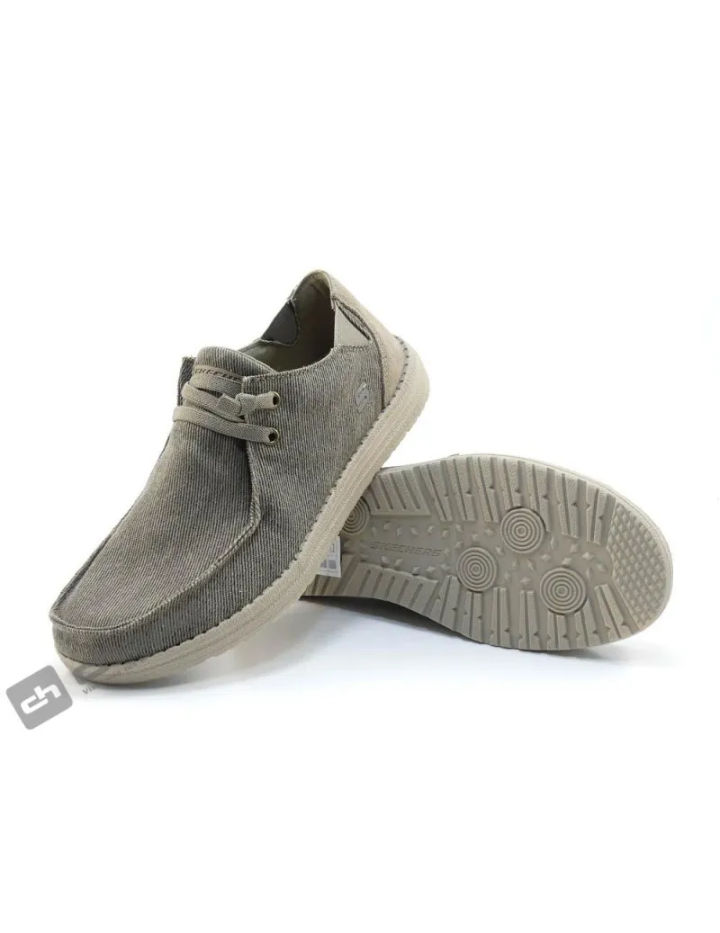 Zapatillas Deportiva Taupe Skechers 66387 **