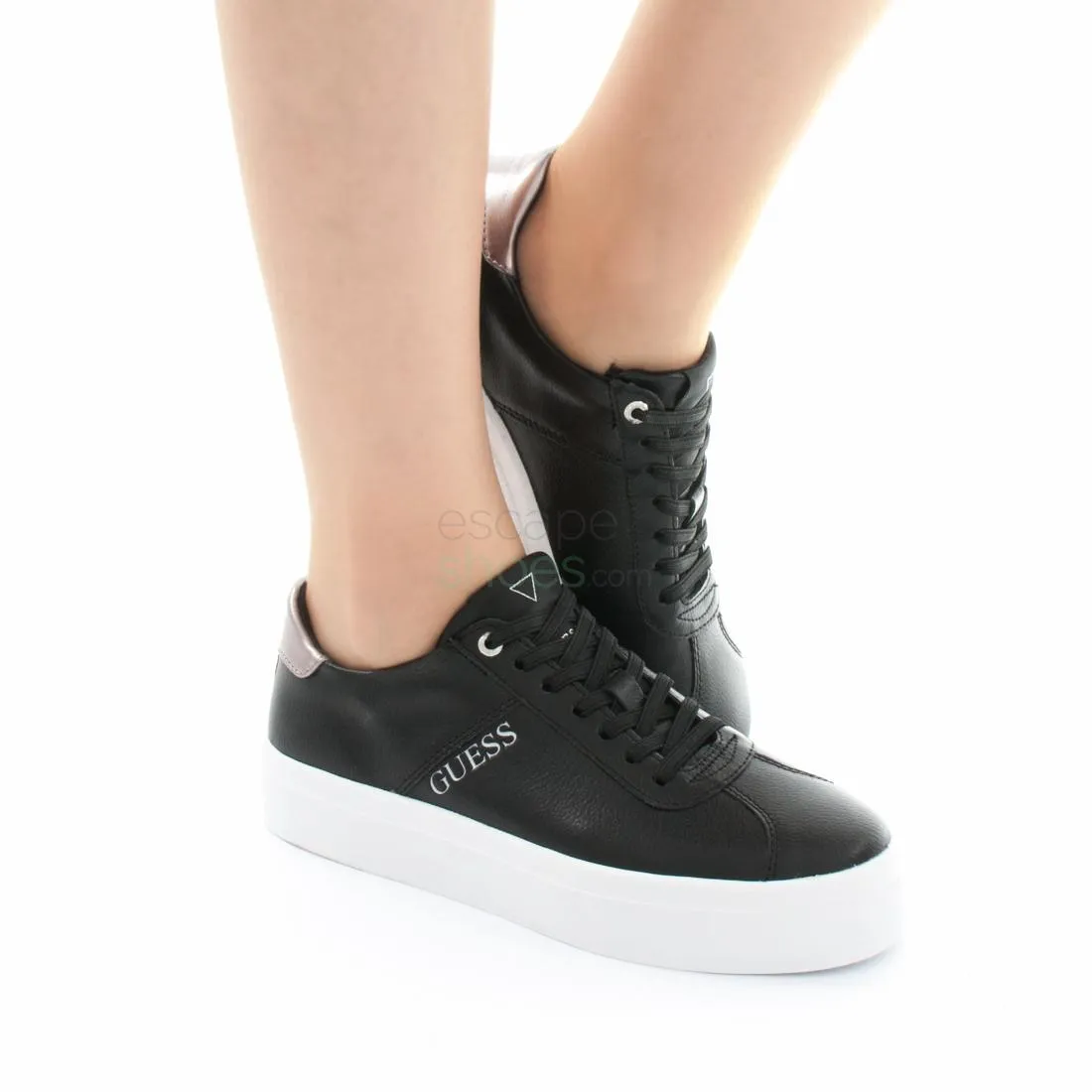 Zapatillas GUESS Fhala Leather Black FLFHA3LEA12