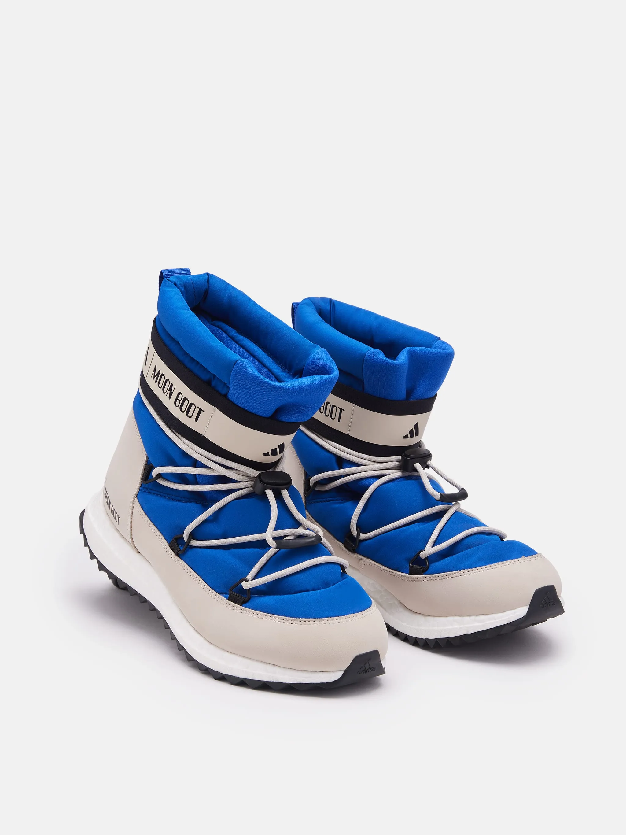 Zapatillas Moonboost Low High azul de adidas x Moon Boot