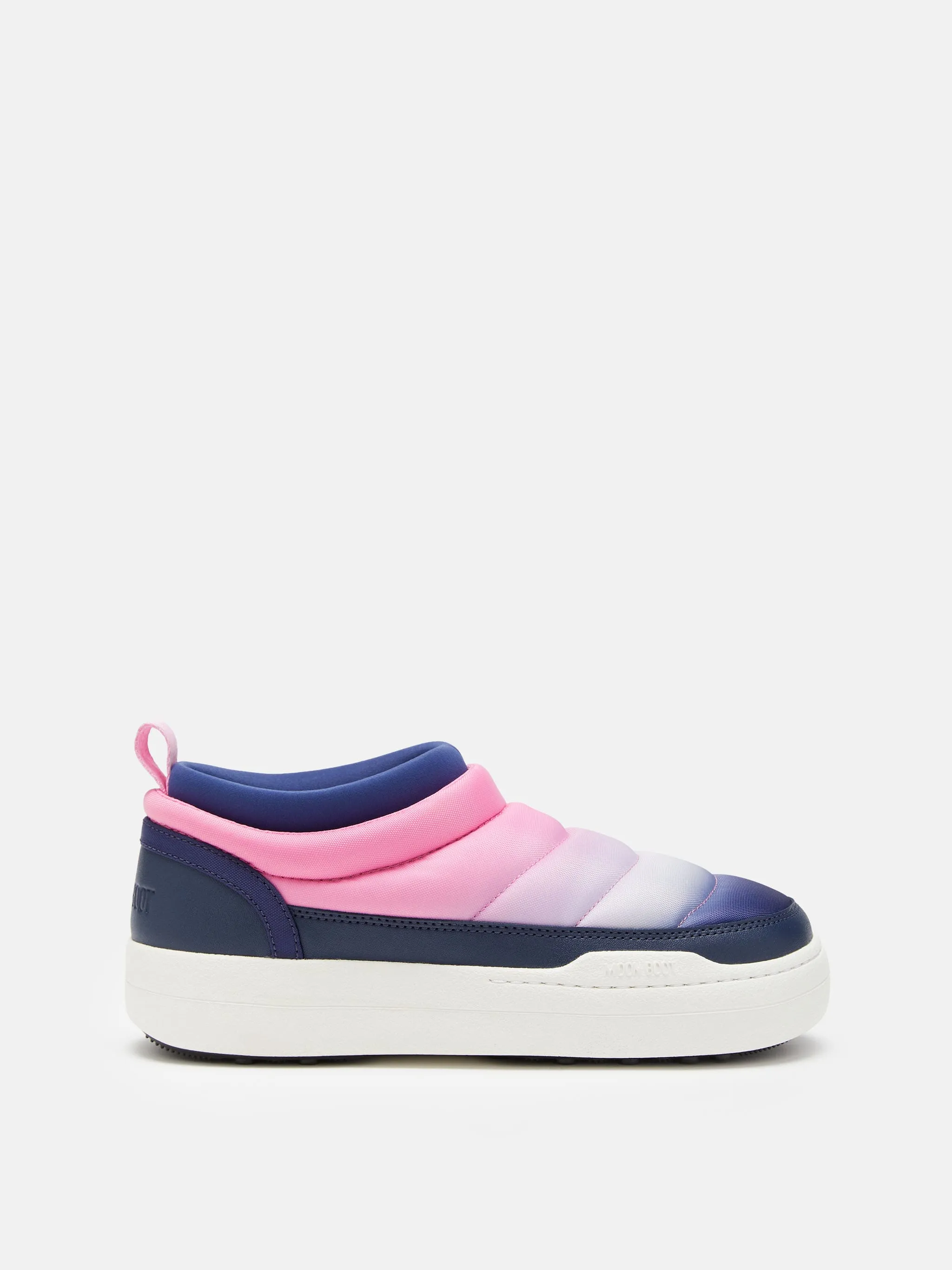 ZAPATILLAS PARK SOFT AZUL CON ESTAMPADO ANOCHECER