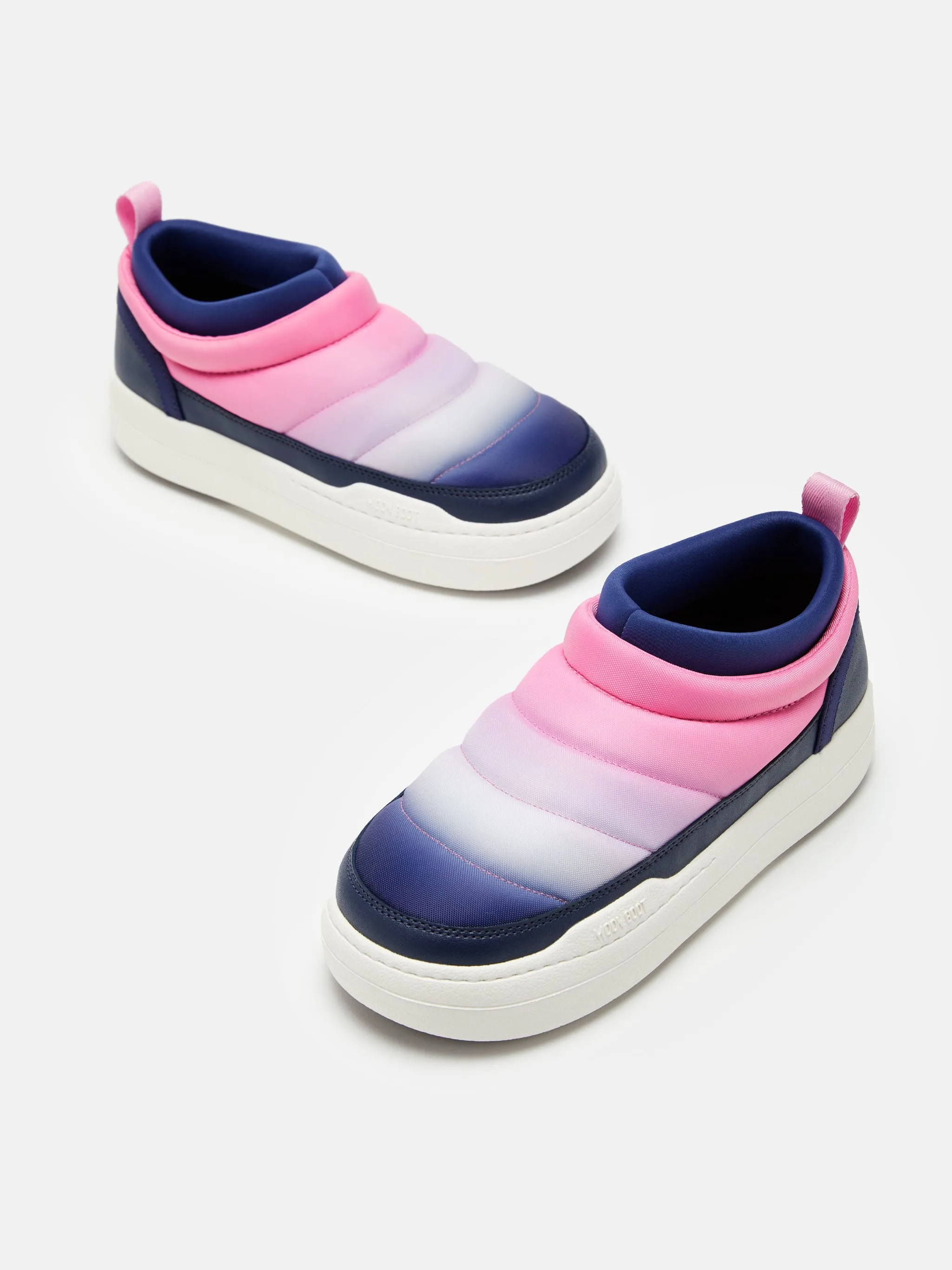 ZAPATILLAS PARK SOFT AZUL CON ESTAMPADO ANOCHECER