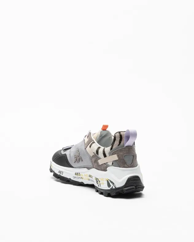 Zapatillas Premiata Crossd 259 Gris
