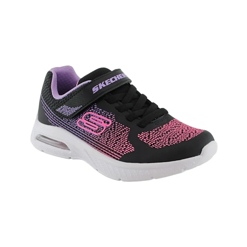 ZAPATILLAS SKECHERS MICROSPEC MAX NEGROFUCSIA